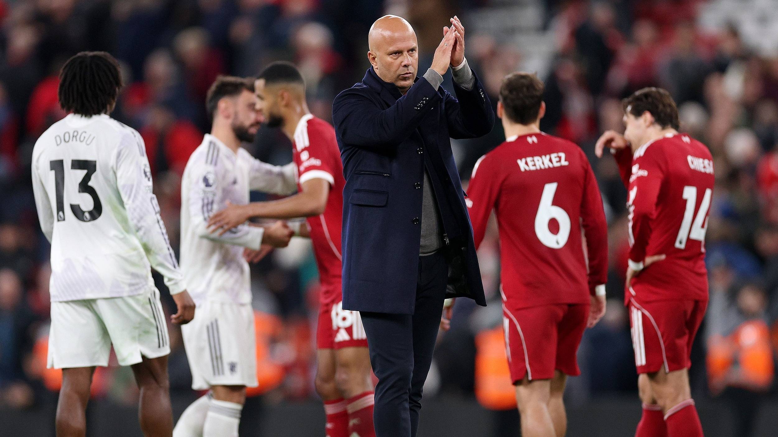 关于输球点名球员，“阴阳”克洛普，斯洛特：利物浦成绩太好被针对了的信息  第2张