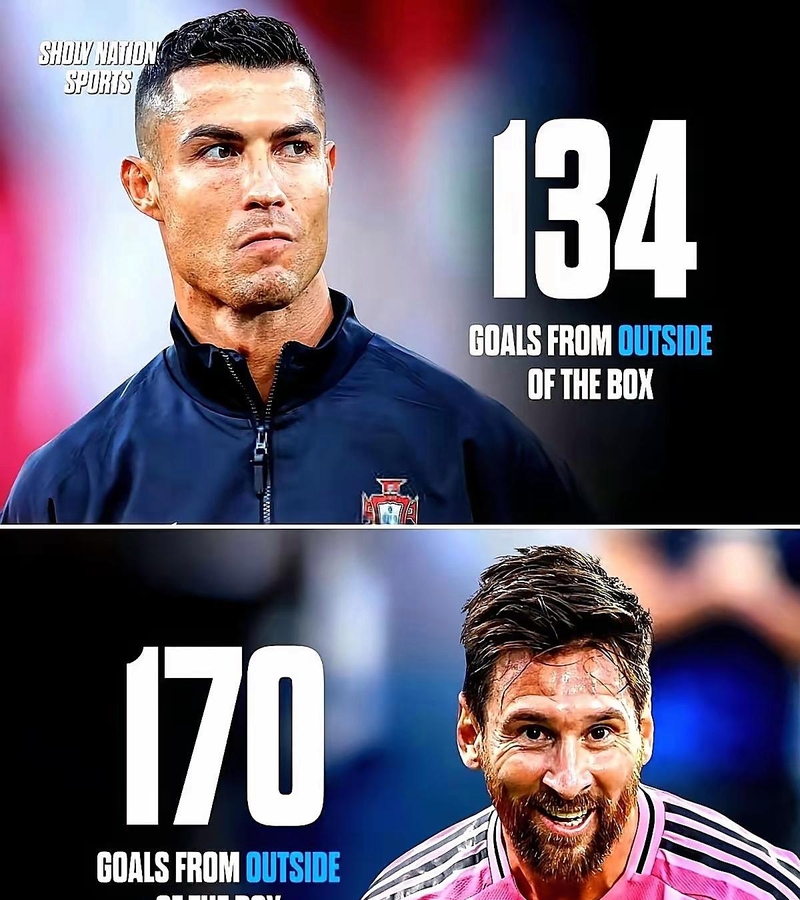 关于远射之王！17-18赛季以来五大联赛禁区外进球：梅西40球遥遥领先的信息  第2张