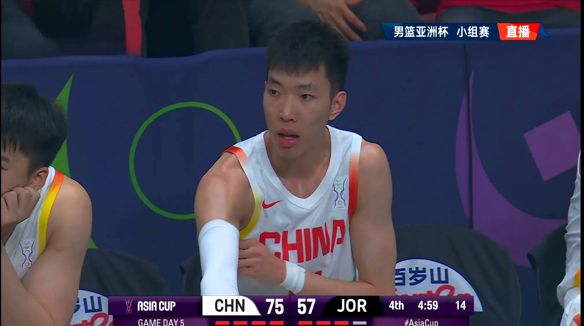 关于中国男篮明日对阵约旦男篮没那么难，他们没有好中锋的信息