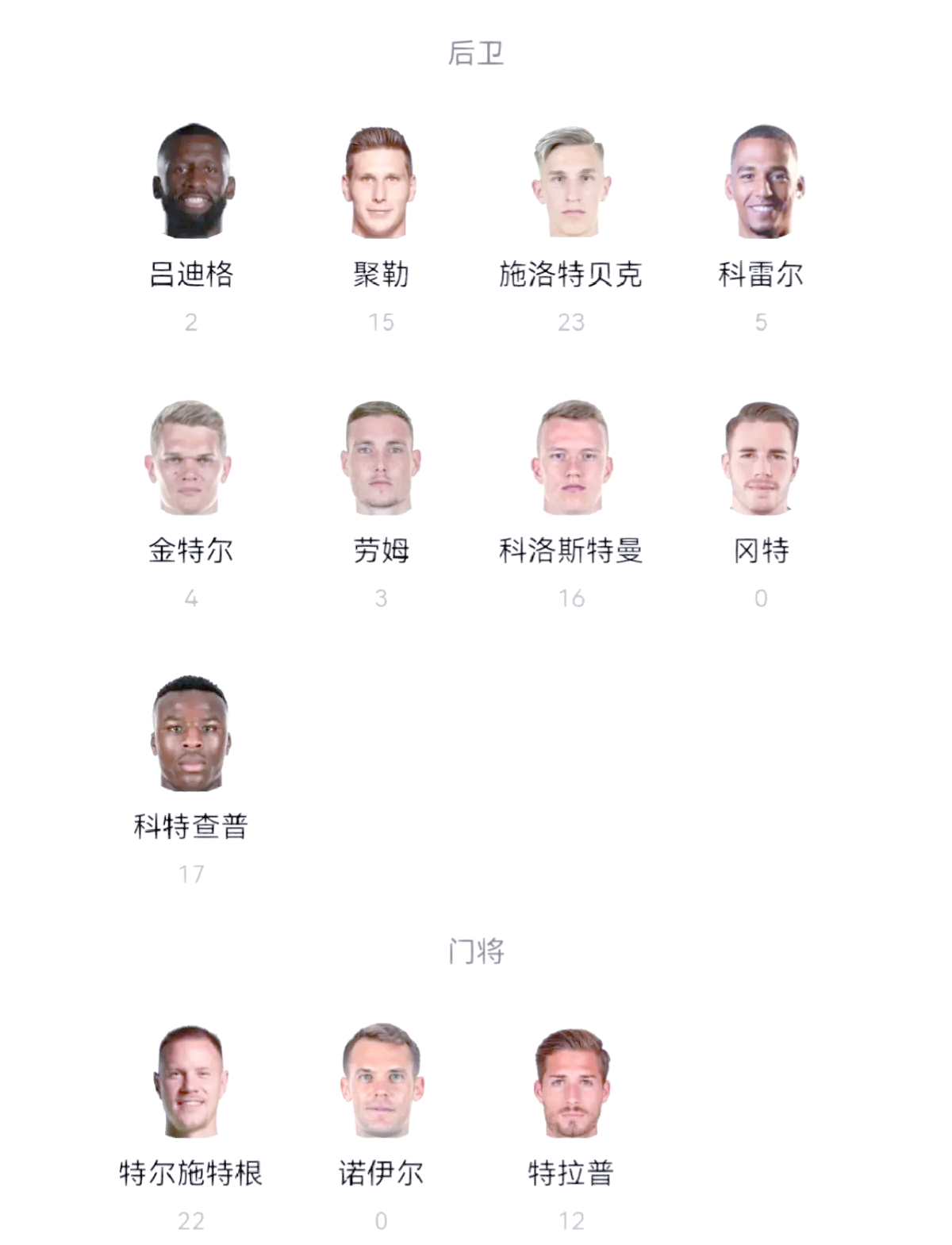 包含德甲最佳阵容揭晓：拜仁六人入选，施洛特贝克等新星崭露头角的词条