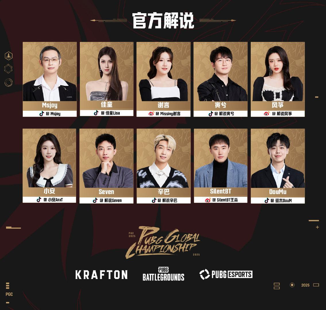 2025PCL秋季赛参赛队伍及部分选手名单的简单介绍