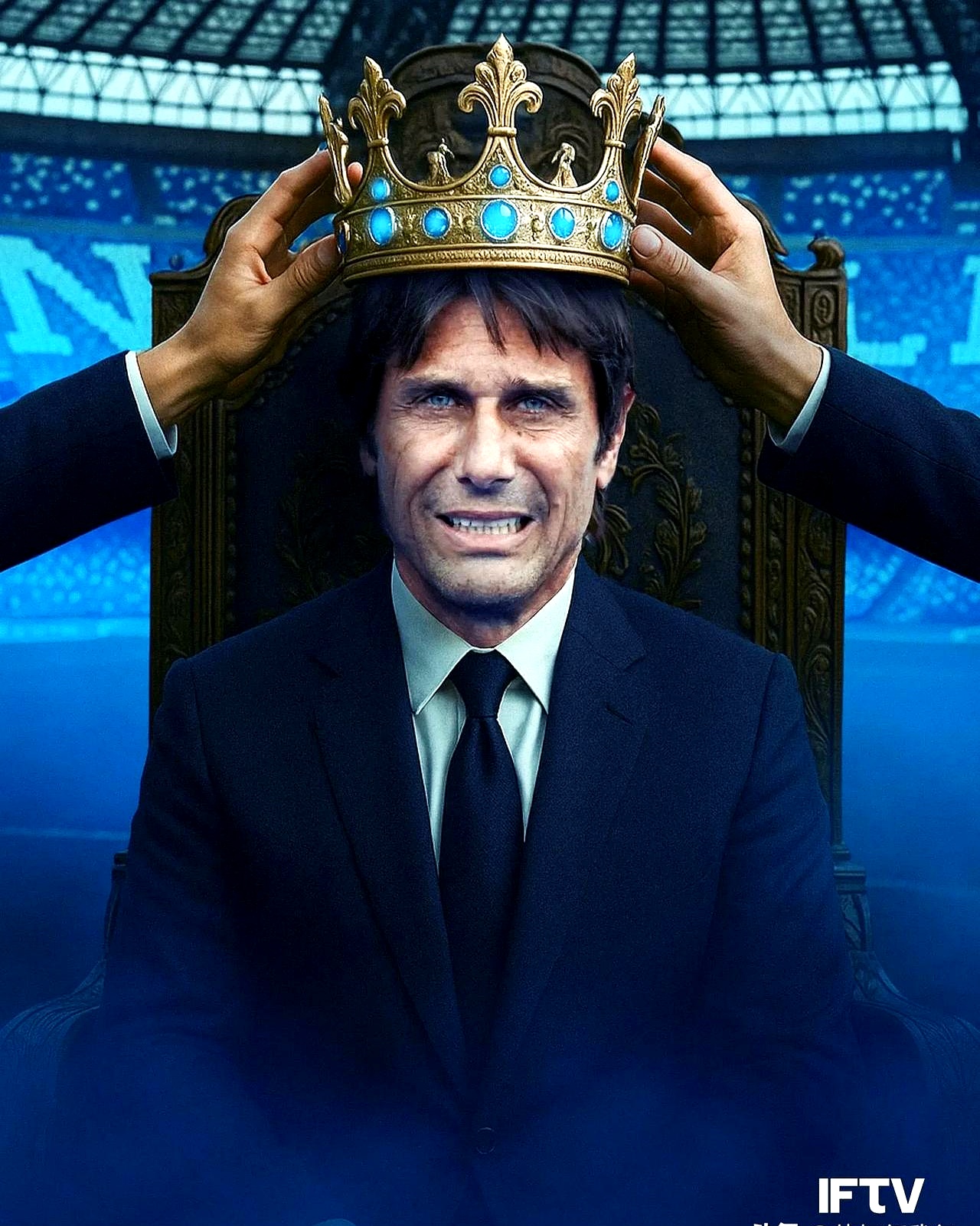 关于那不勒斯与孔蒂：意甲冠军梦的稳定基石的信息