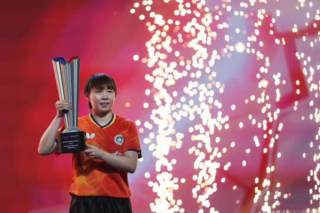朱雨玲4-2战胜陈熠，首夺WTT大满贯冠军