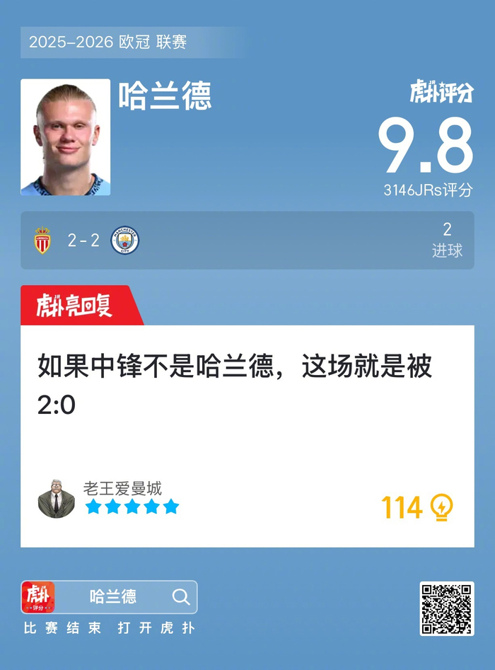 曼城3-0西汉姆联哈兰德双响的简单介绍