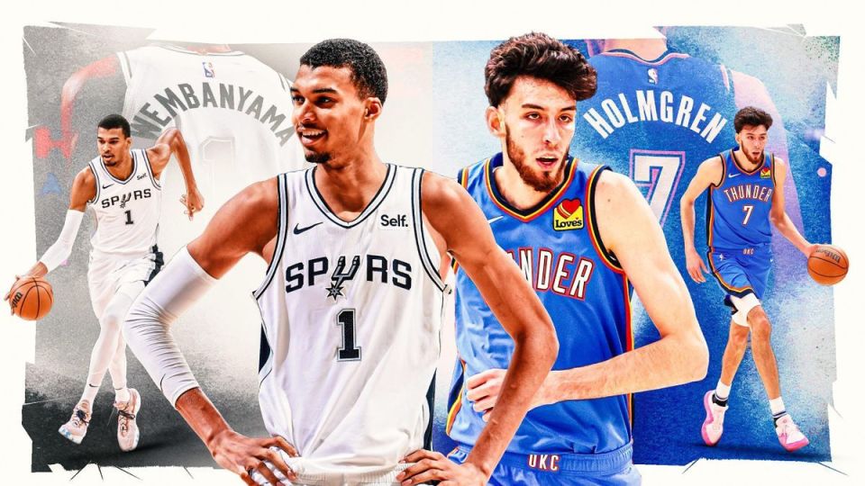 关于CP:文班亚马与霍姆格伦——新生代中锋对决6战各取得3胜的信息 关于CP:文班亚马与霍姆格伦——新生代中锋对决6战各取得3胜的信息