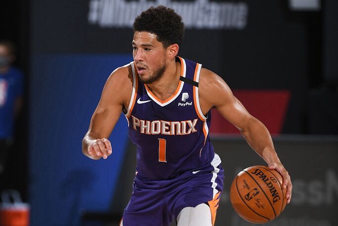 米切尔34+10布克32分骑士6人上双终结太阳四连胜的简单介绍