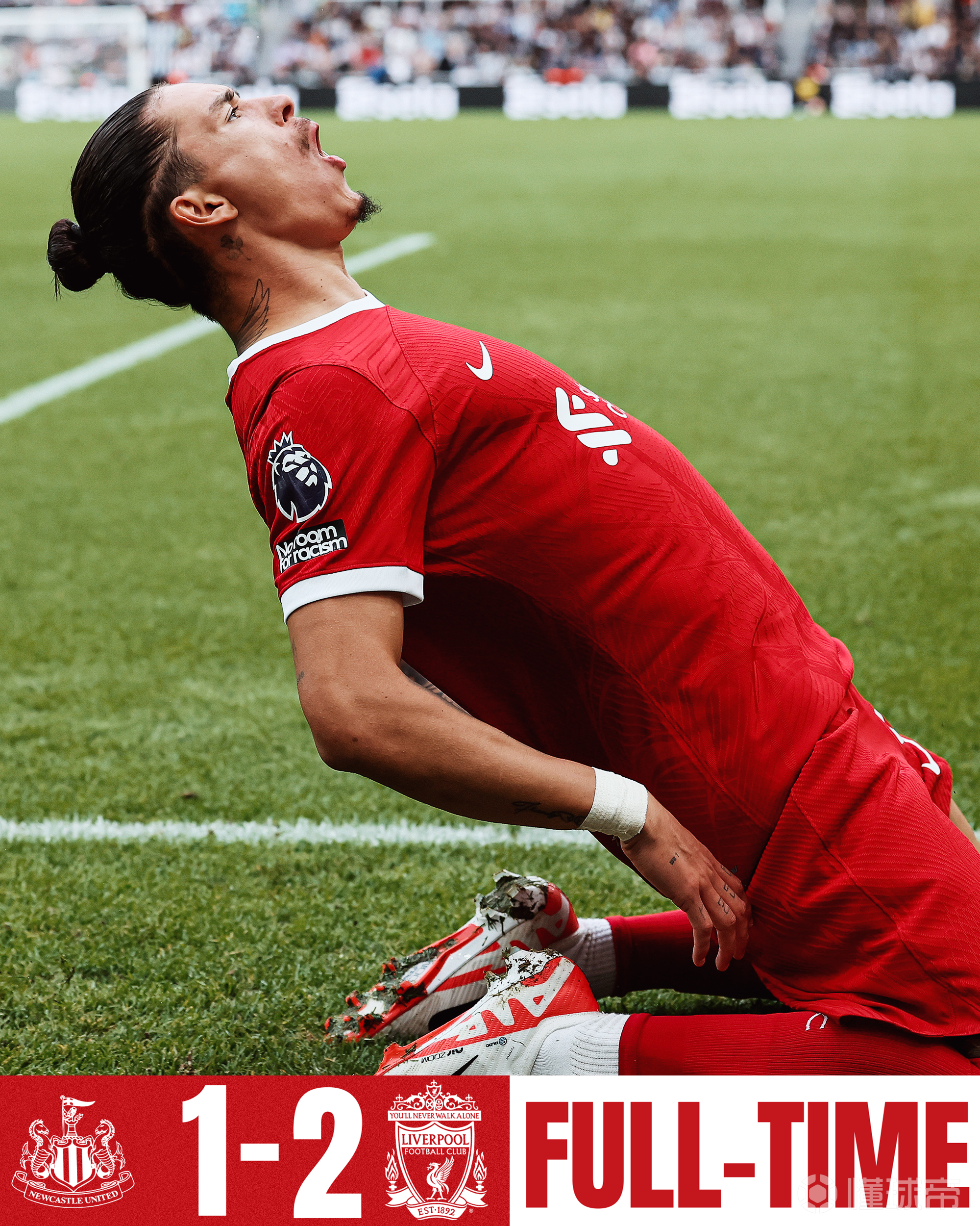 关于利物浦与斯托克城进行闭门友谊赛，努涅斯上半场戴帽的信息