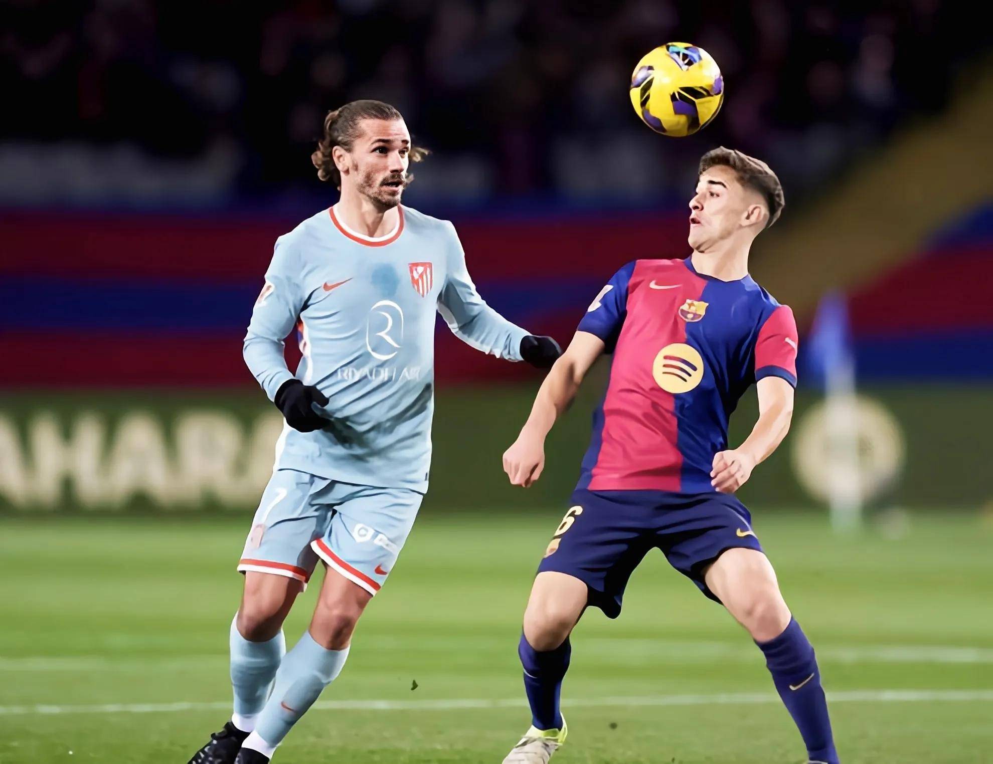 包含国王杯马竞3-2巴利阿里晋级，格列兹曼双响，穆索扑点的词条