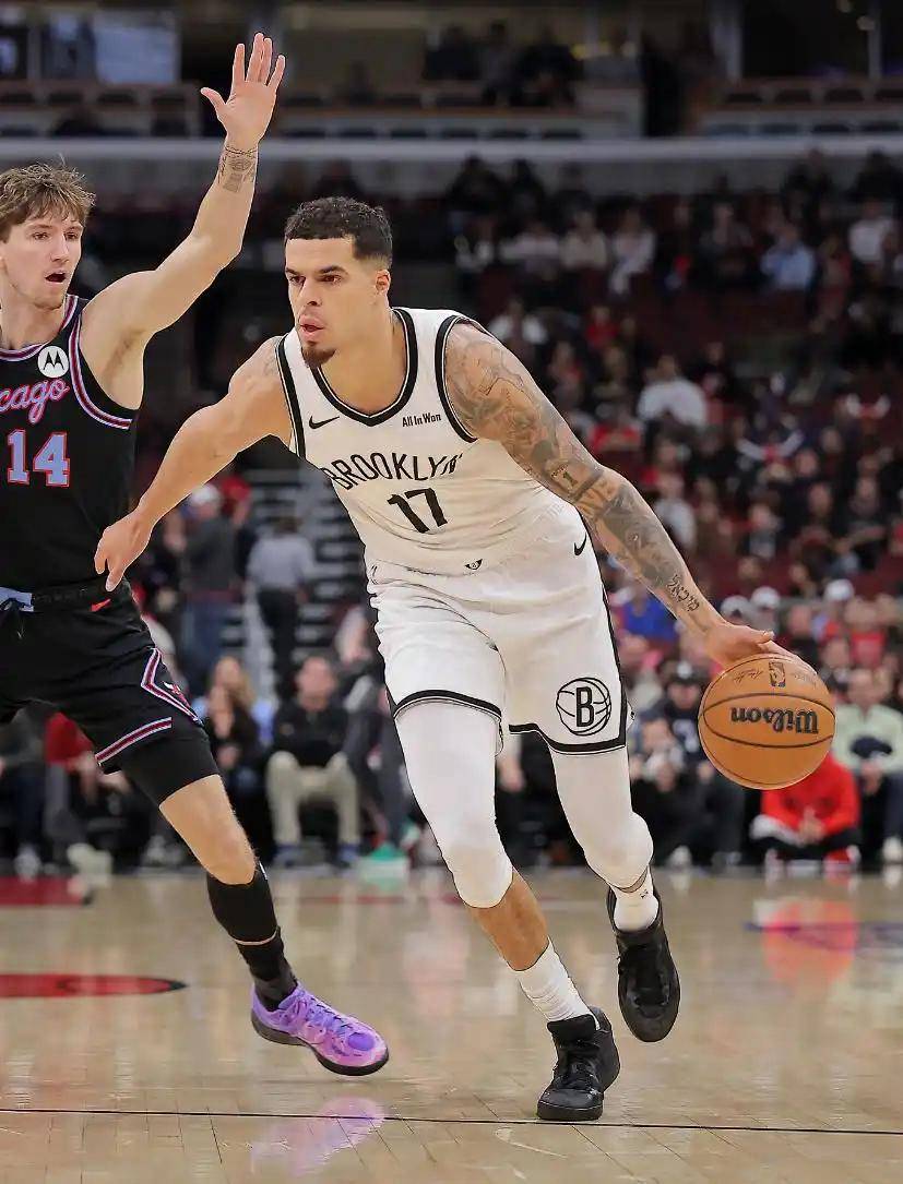 仅用27场！小波特是篮网队史最快达成100记三分的球员的简单介绍  第1张