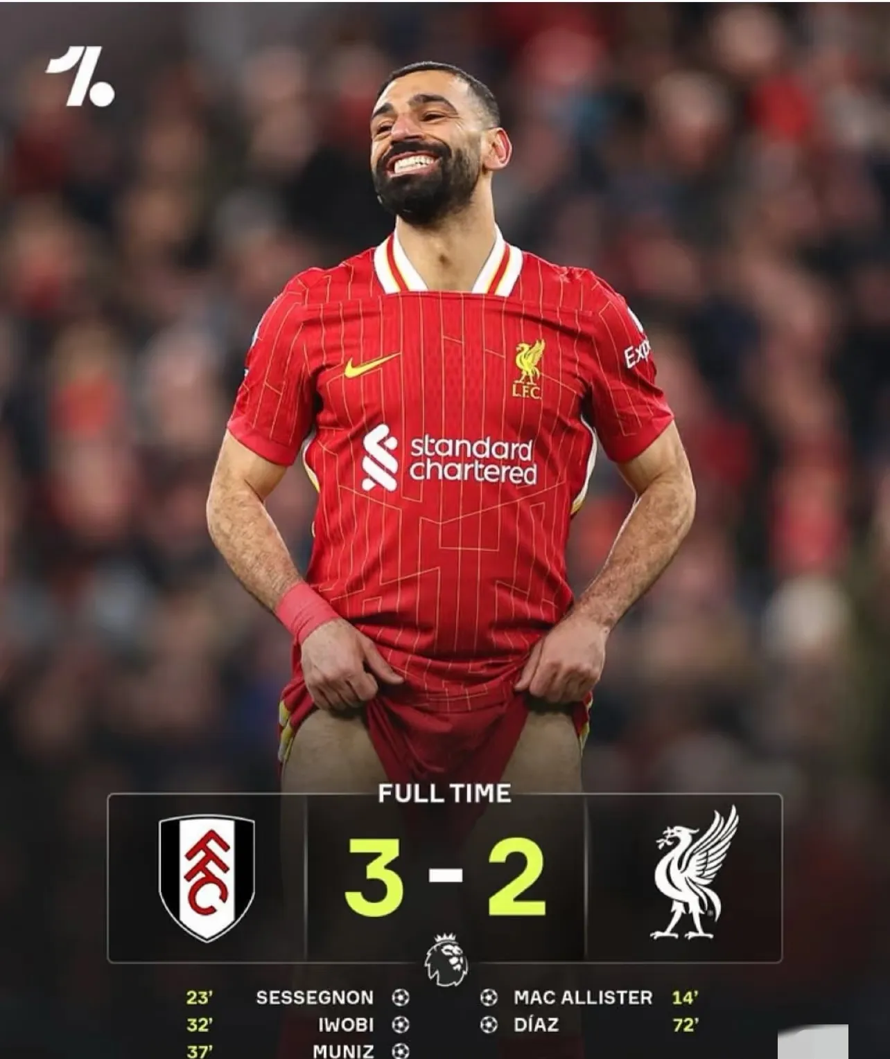 3分钟天堂到地狱！富勒姆2-2绝平利物浦，斯洛特赛后绝杀被痛批的简单介绍